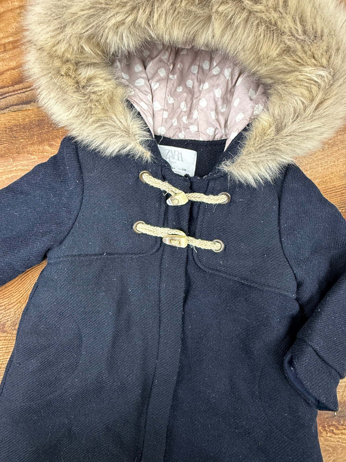 Zara 4-5Y Wool Jacket