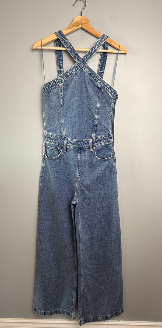 Abercrombie & Fitch Women’s Small Halter Denim Jumper