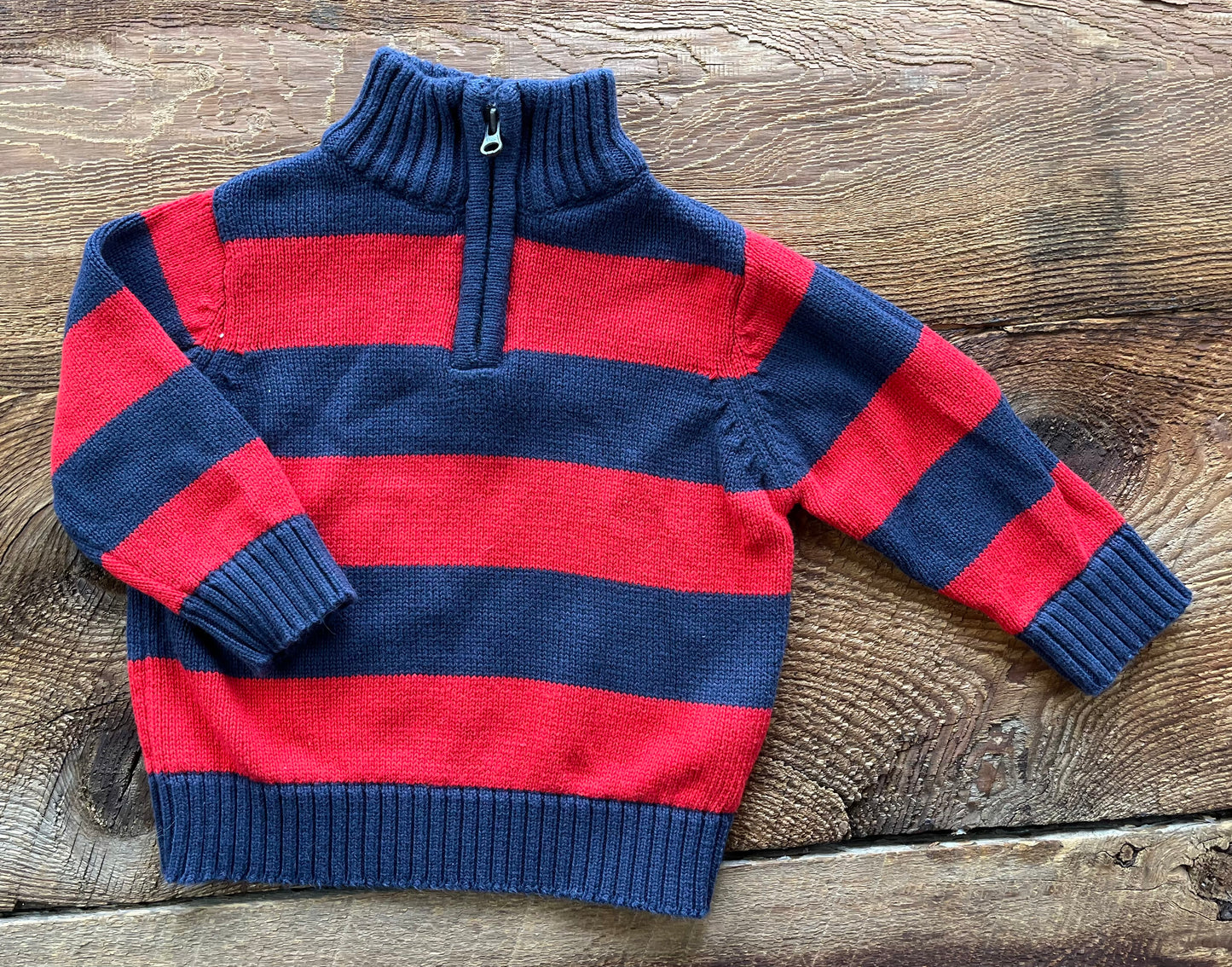 Oshkosh 12M Striped Knit Sweater