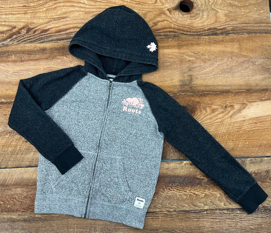 Roots 9-10Y Zip up Hoodie