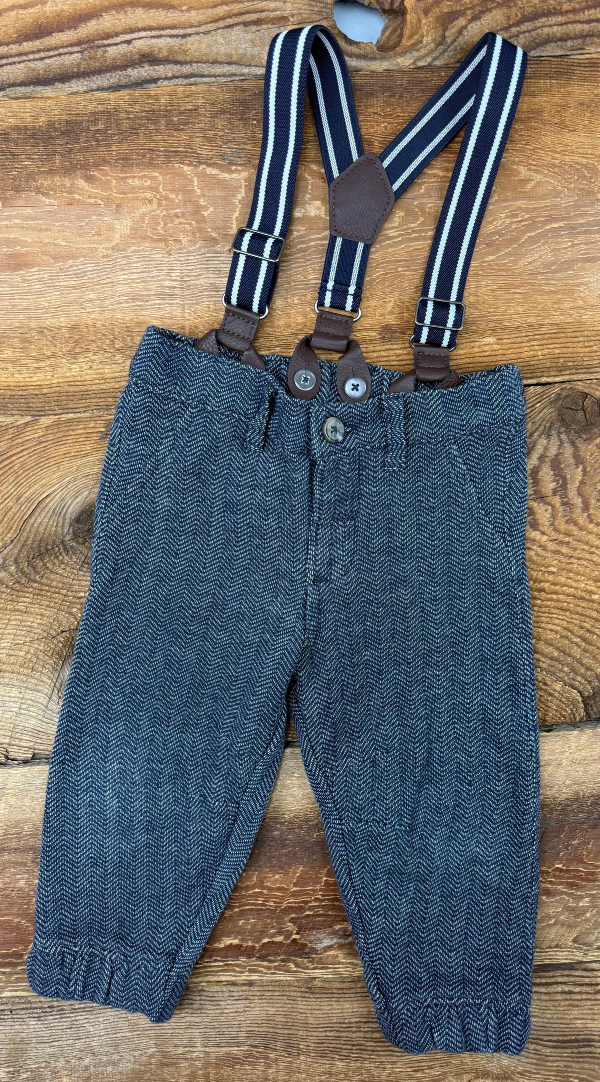 Joe Fresh 12-18M Suspender Pant
