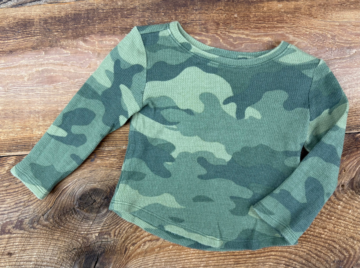 Old Navy 12-18M Waffle Knit Shirt