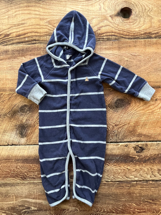 Gap 12-18M Striped Hooded Jumper