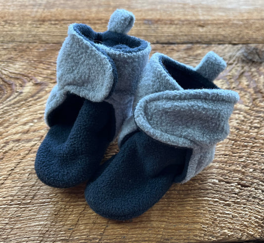 HB 0-6M Fleece Slipper