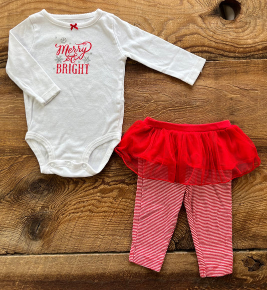 Carter’s 6M Merry & Bright Outfit