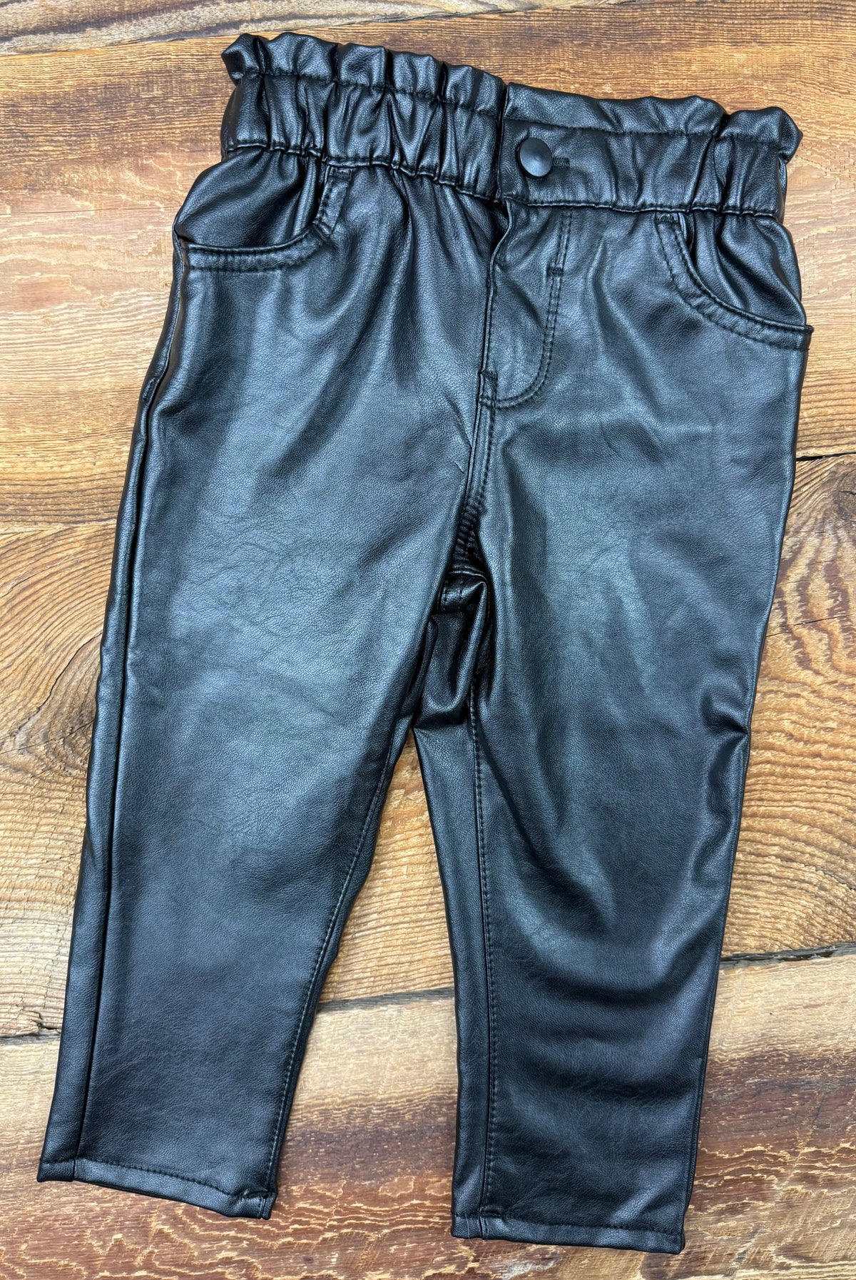 George 2T Faux Leather Pant