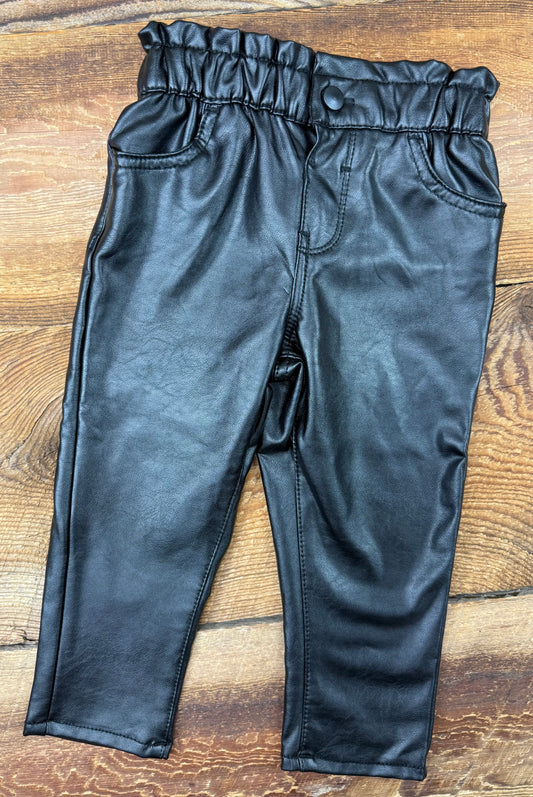 George 2T Faux Leather Pant