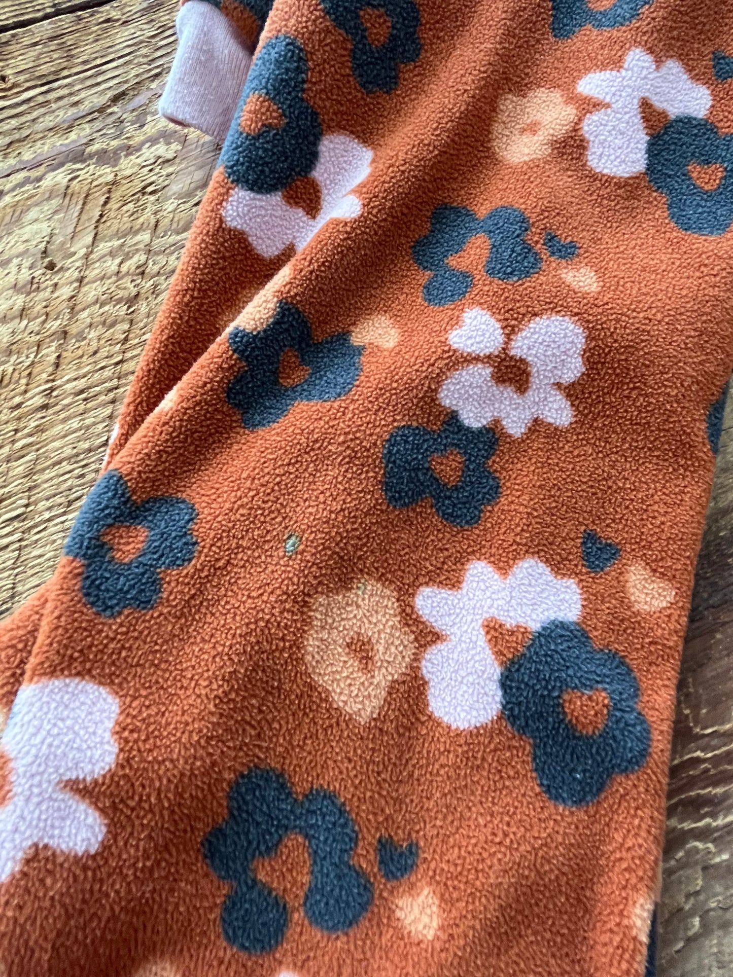 Carter’s 3T Fleece Floral Sleeper