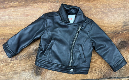 Joe Fresh 3-6M Faux Leather Jacket