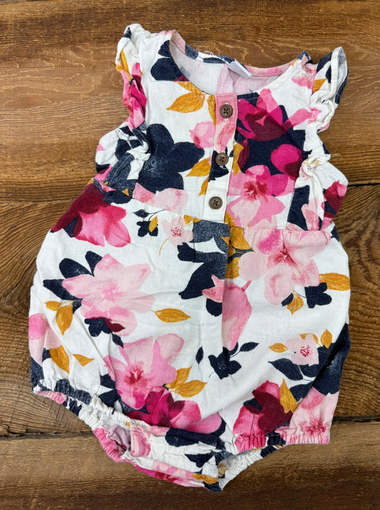 Old Navy 12-18M Floral Romper