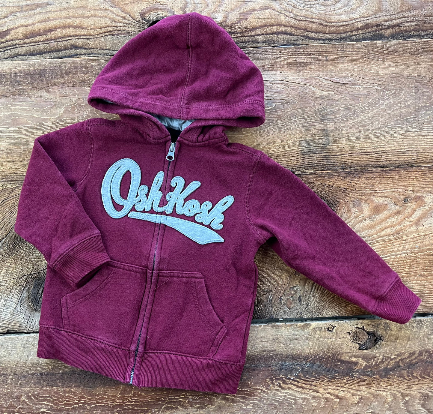 Oshkosh 2T Logo Zip up Hoodie