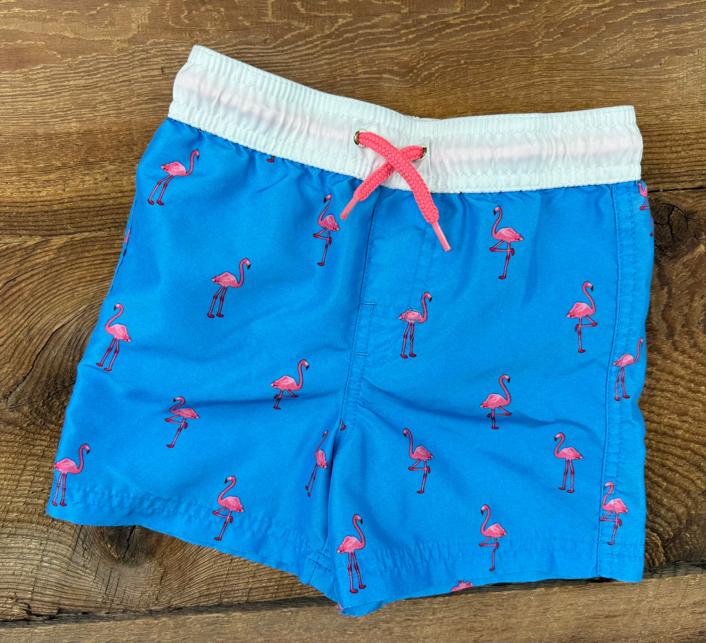 George 2T Flamingo Swim Short