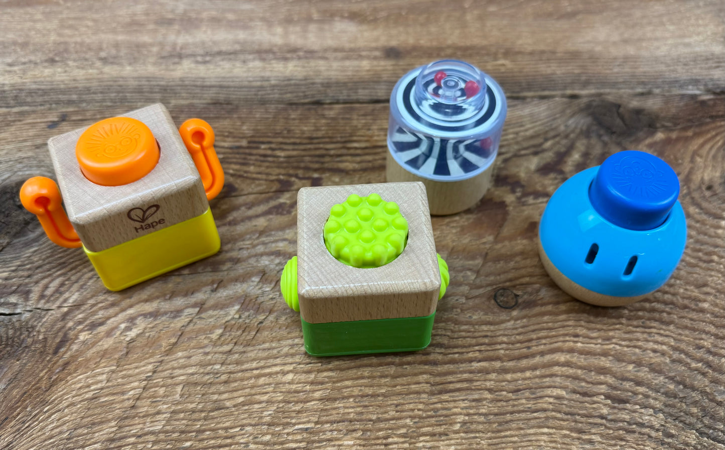 Hape Baby Einstein Stacking Sensory Toy