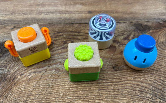 Hape Baby Einstein Stacking Sensory Toy