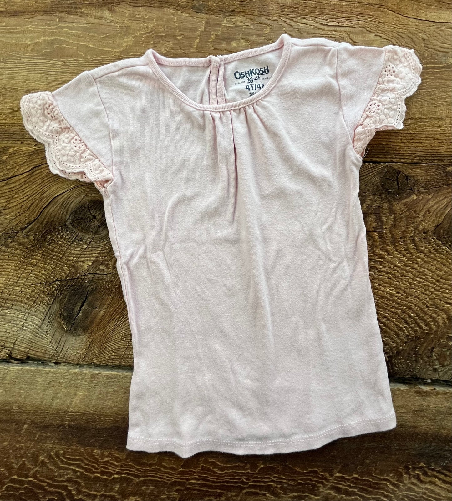 Oshkosh 4T Lace Tee