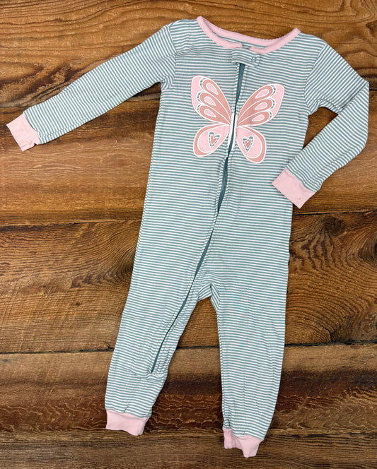 Carter's 2T Butterfly Sleeper