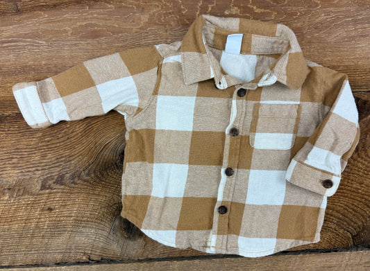 Old Navy 3-6M Flannel Shirt