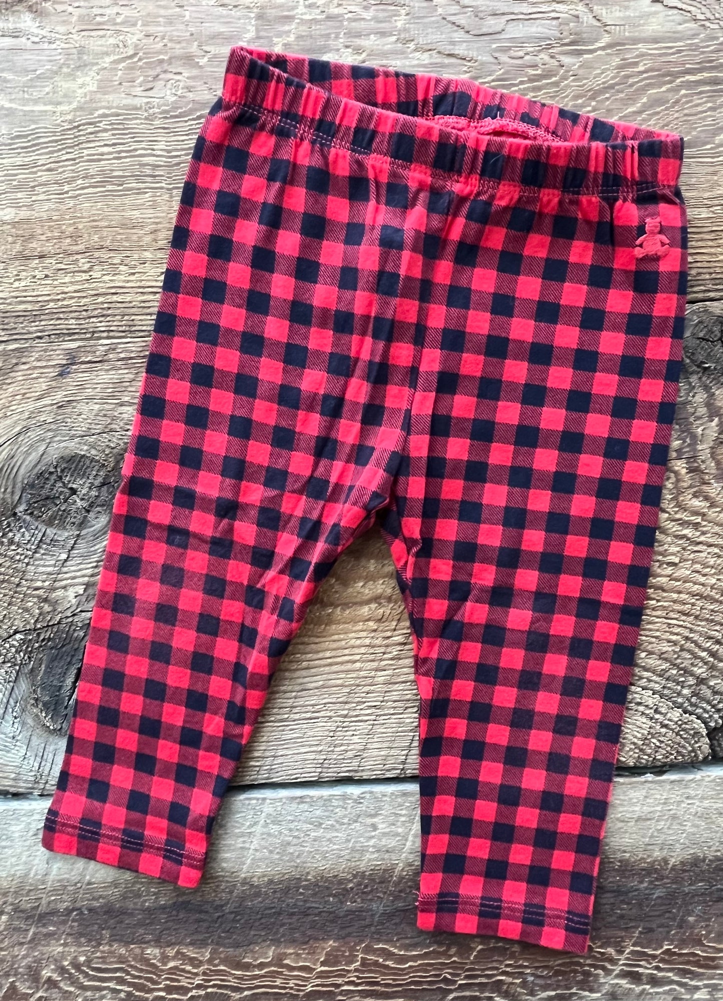 Gap 6-12M Plaid Legging