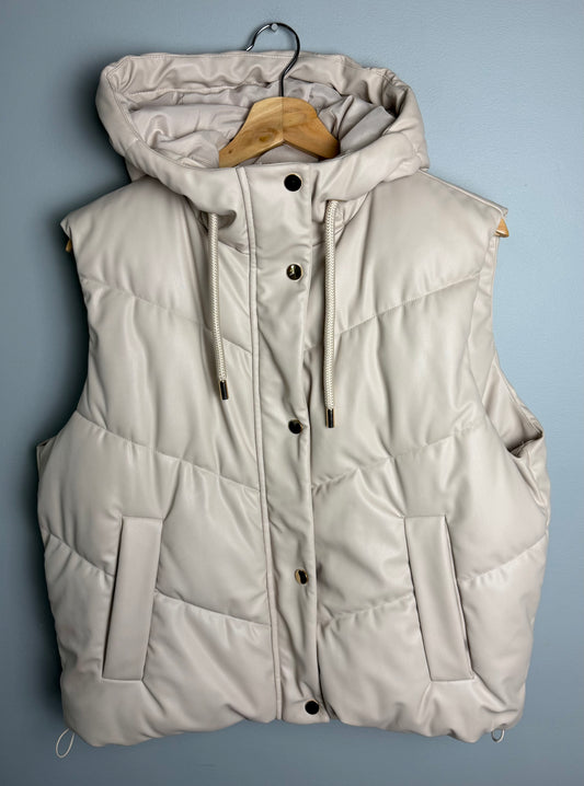 Zara Women's XS Oversized Puffer Vest
