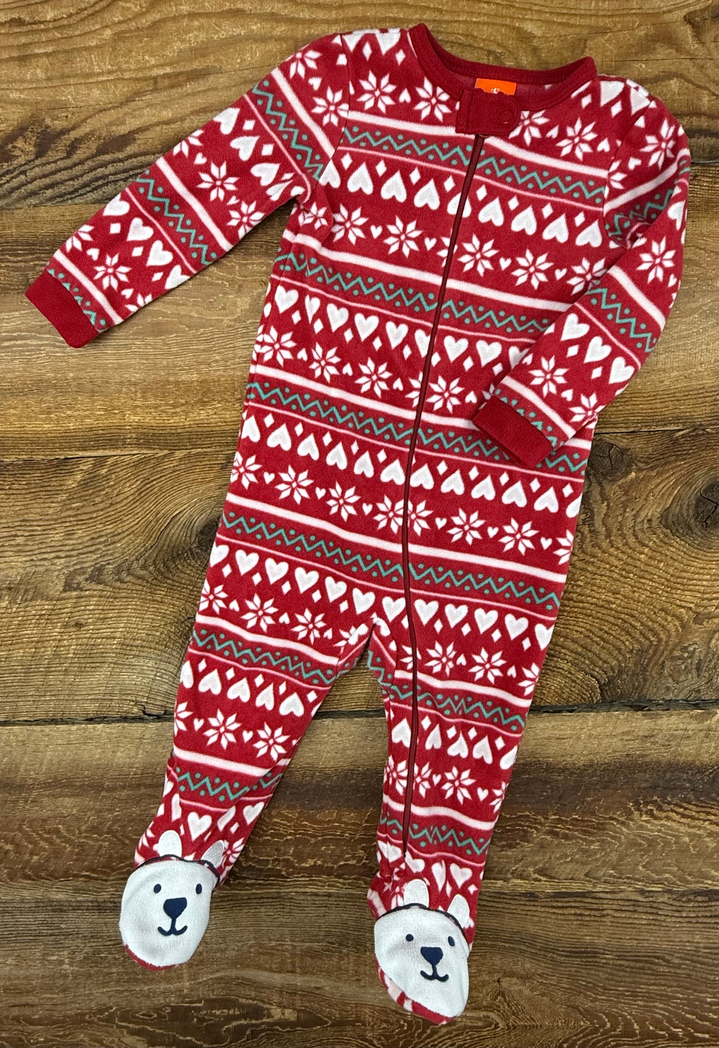 Joe Fresh 12-18M Fleece Polar Bear Sleeper