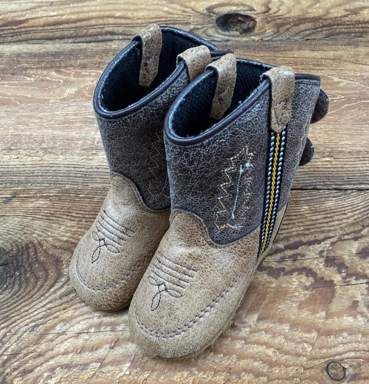 Old West Size 3C Cowboy Boot