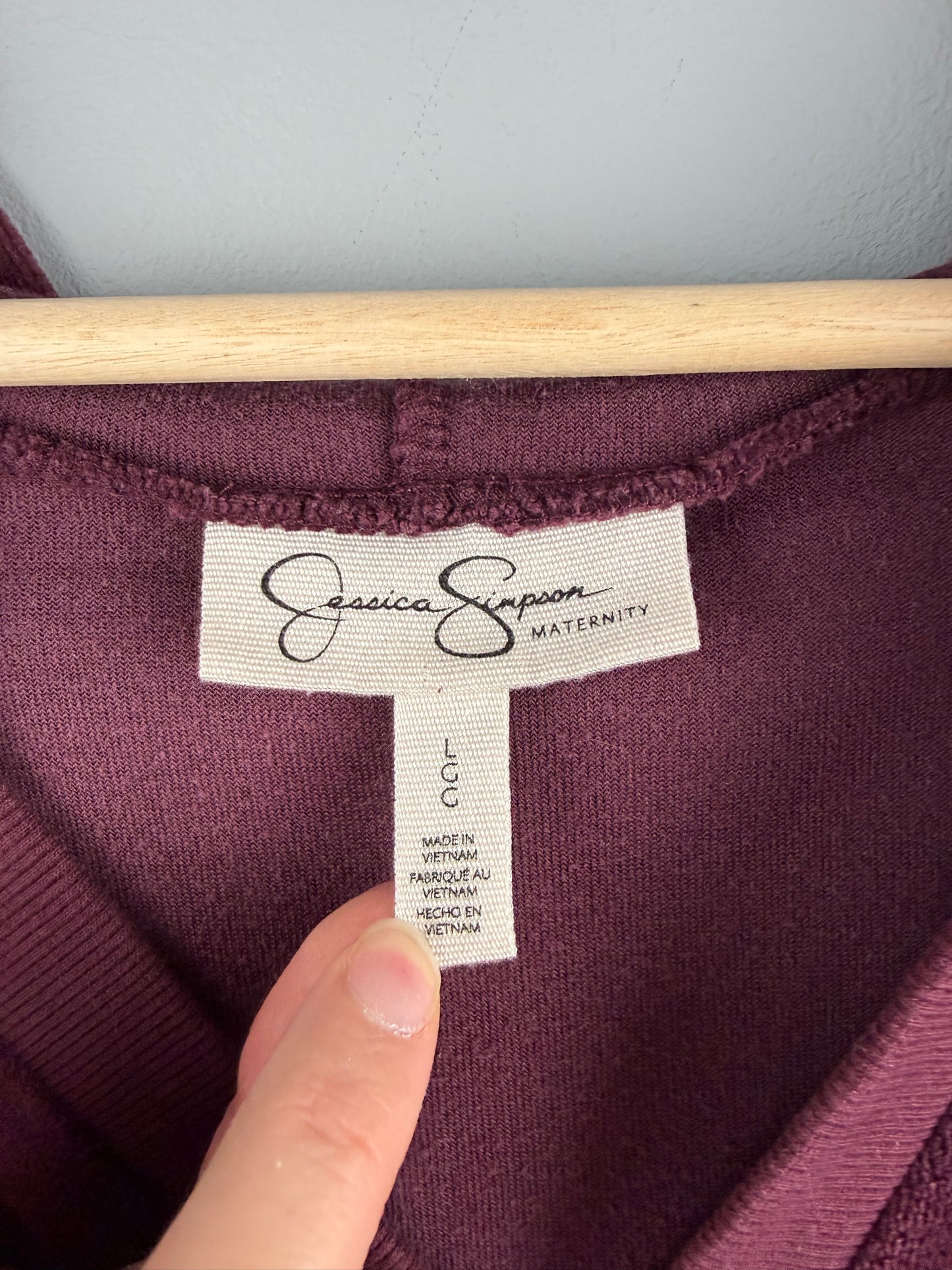 Jessica Simpson Maternity Large Valour Lounge Set