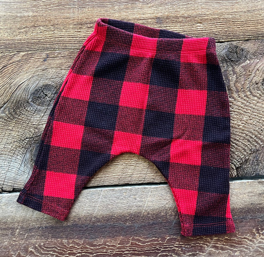 Old Navy 3-6M Waffle Plaid Pant