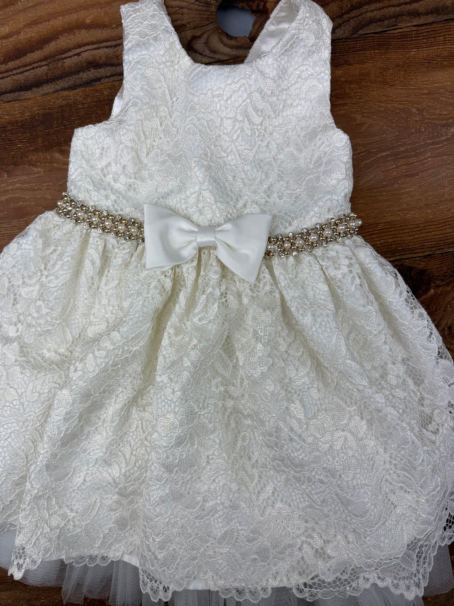 American Princess 2T Lace Formal Dress