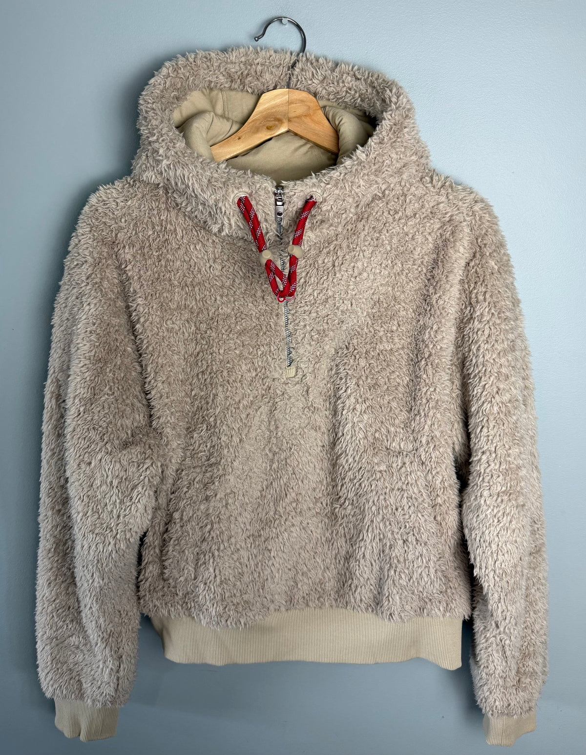 Lululemon Women's Large Oh So Sherpa Half Zip Sweater