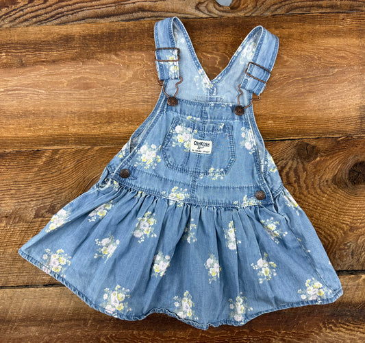 Oshkosh 18M Floral Jean Skirtall