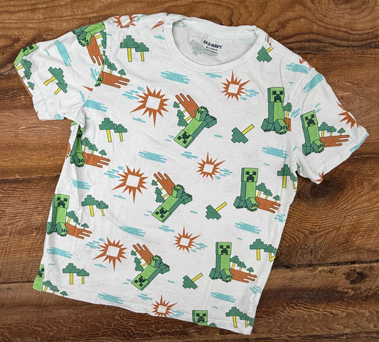 Old Navy XL (14-16) Minecraft Tee