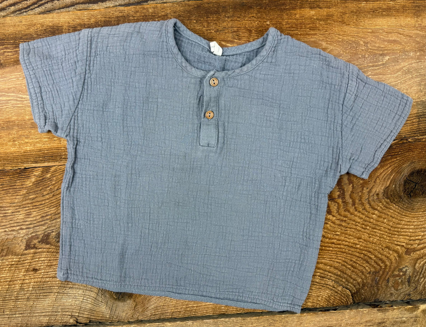 Quincy Mae 2-3Y Organic Cotton Muslin Tee