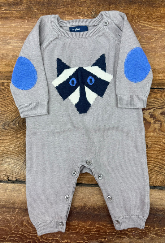 Gap 0-3M Knit Fox Jumper