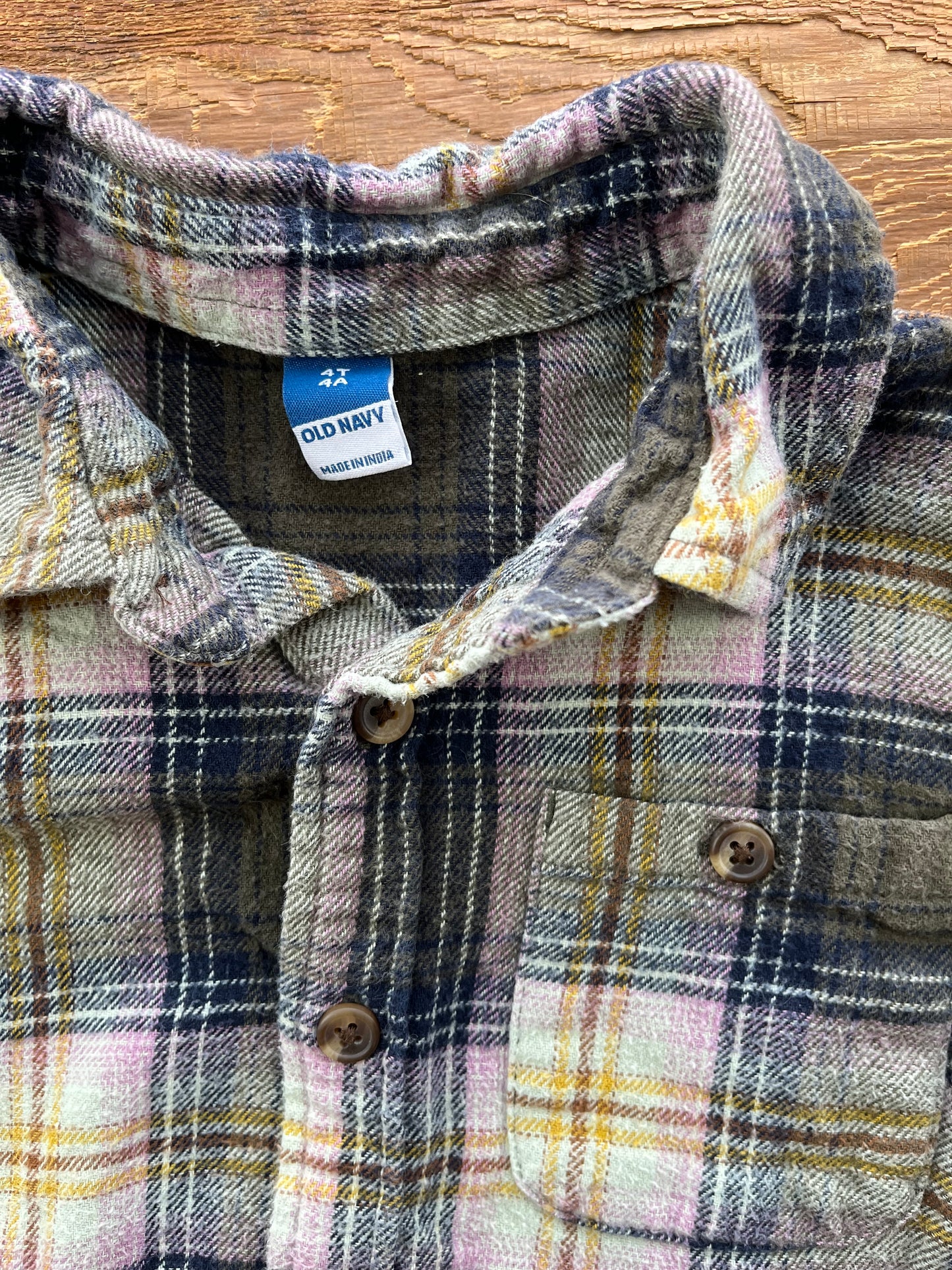 Old Navy 4T Flannel Shirt