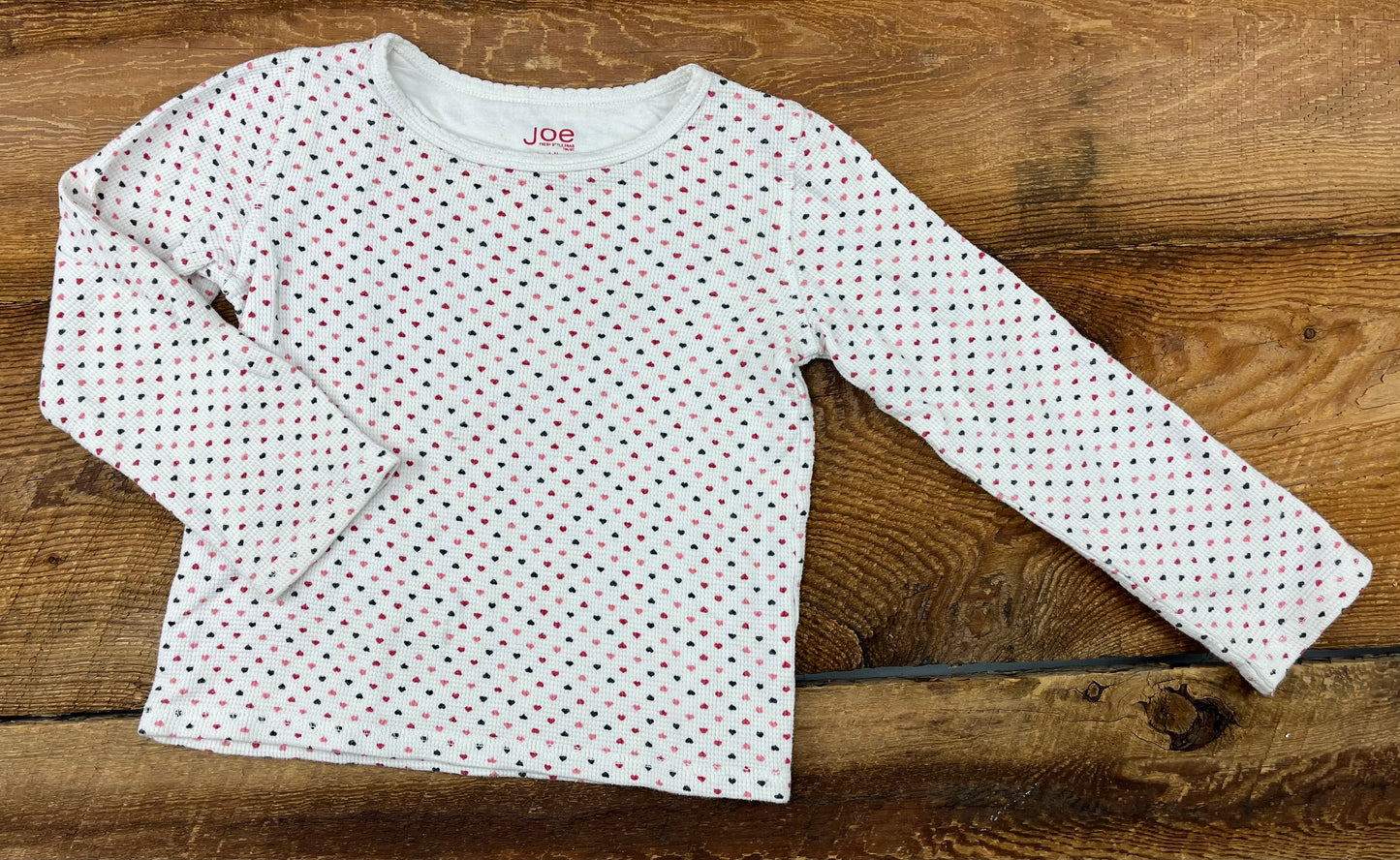 Joe Fresh 5T Thermal Polka Dot Shirt