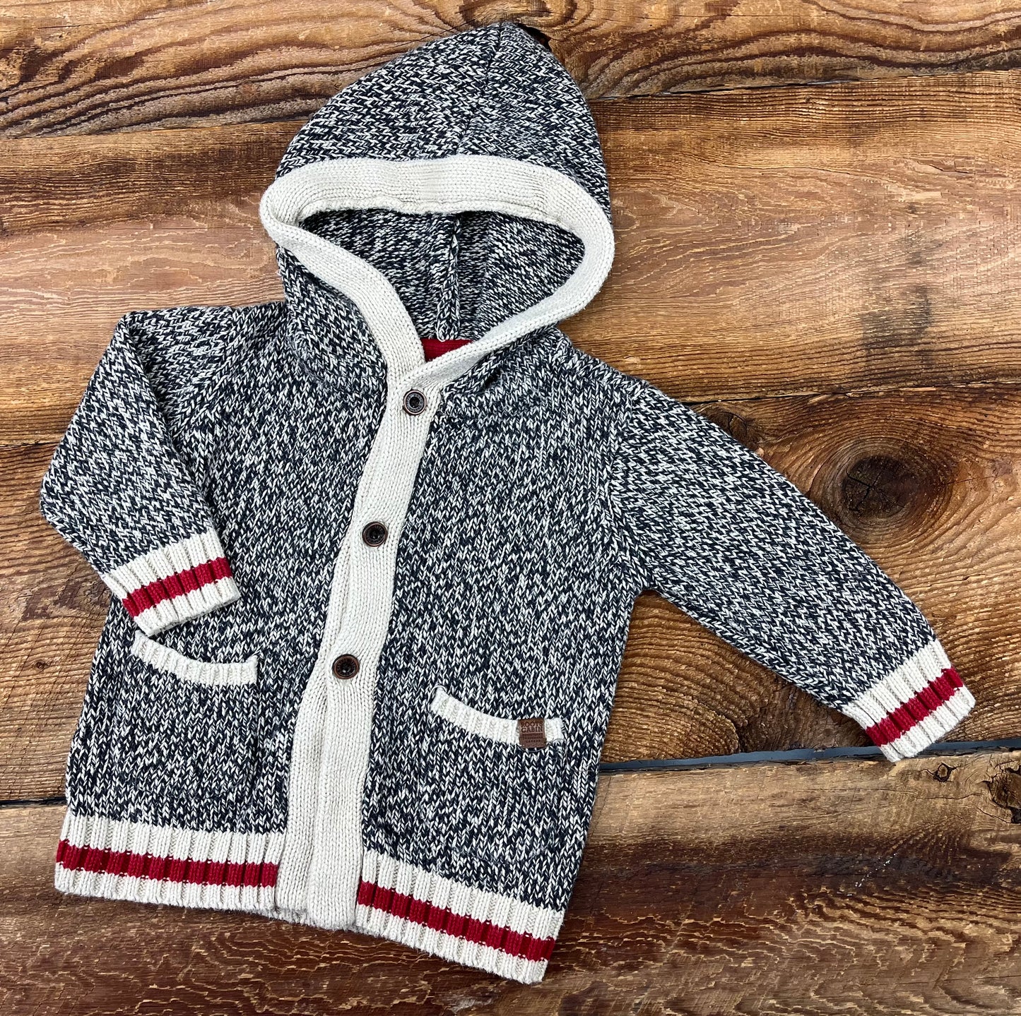 Roots 12-18M Knit Cabin Cardigan