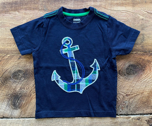 Gymboree 12-18M Anchor Tee