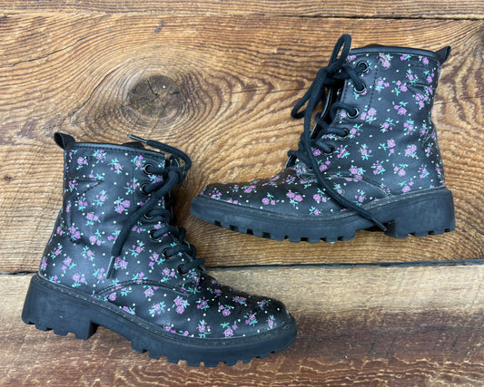 Geox 29 (11C) Floral Combat Boot