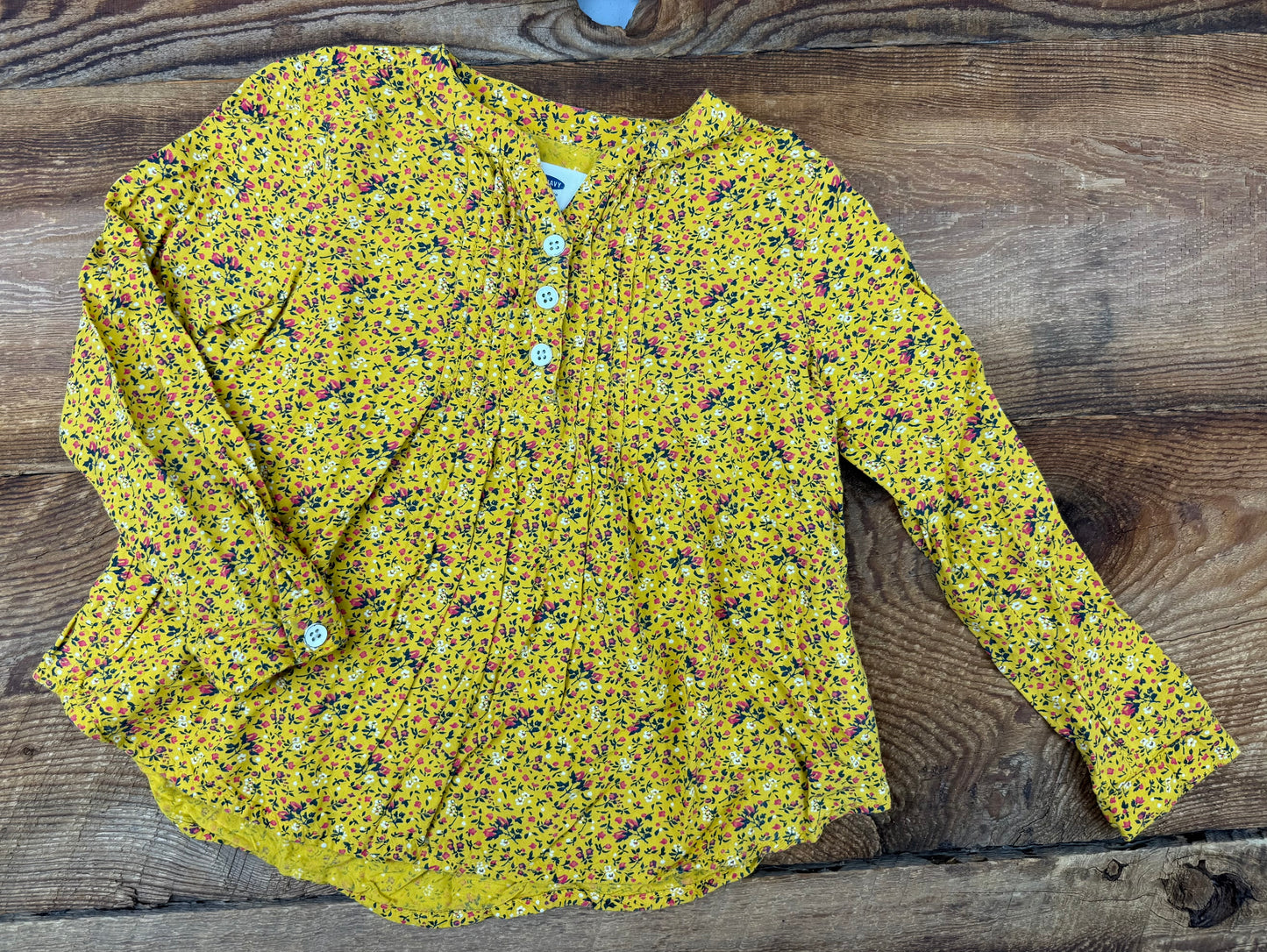 Old Navy 5T Floral Shirt