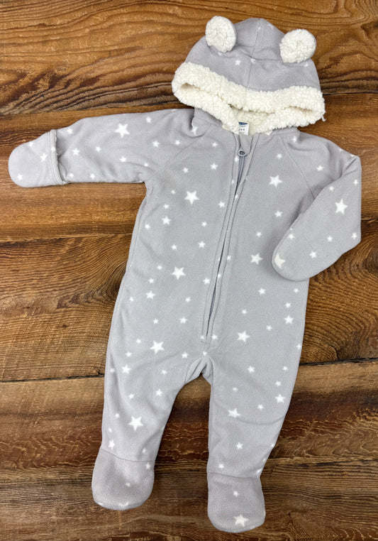 Old Navy 3-6M Star Teddy Suit