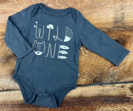 Gap 12-18M Wild One Onesie