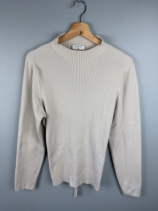 Babaton Women’s 2XL Ribbed Open Back Sweater