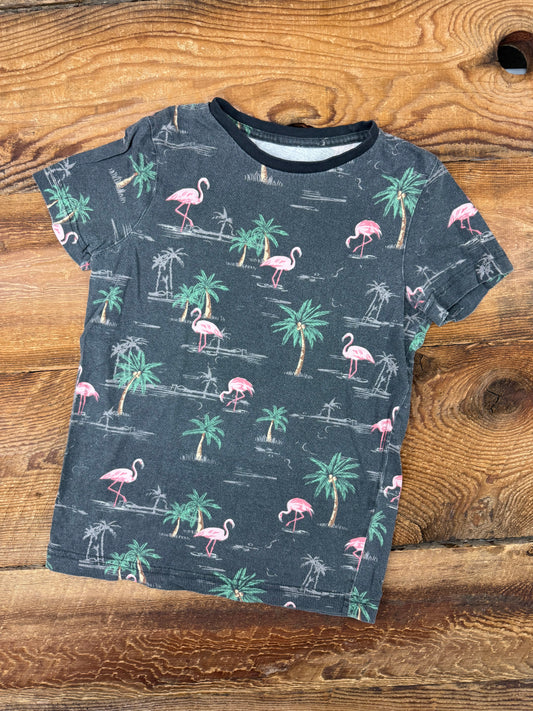 Urban Heritage Small (7/8Y) Flamingo Tee