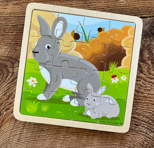 Bigjigs Wooden Bunny Puzzle