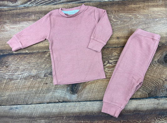 Feral & Free 3-6M Ribbed Outfit