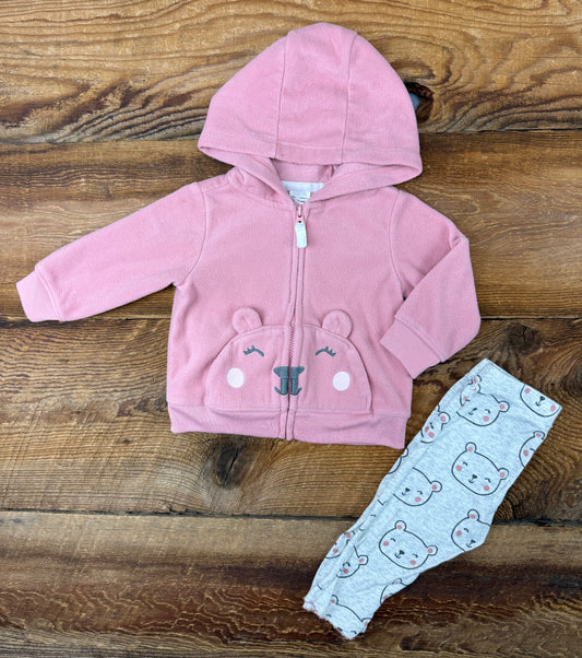 Carter’s 6M Fleece Bear Set