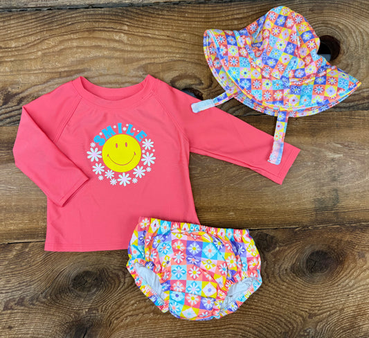 George 6-12M Smile Swimsuit