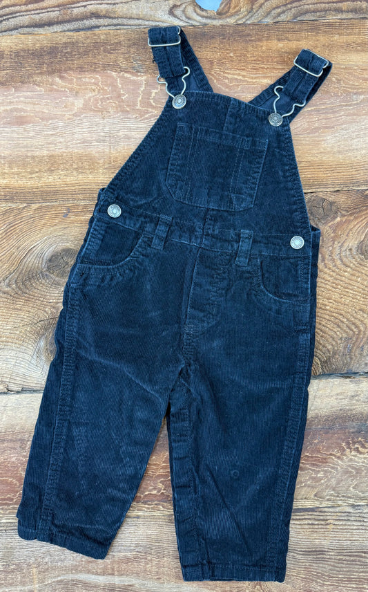 Carter's 12M Ribbed Overalls