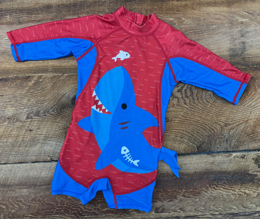 Zoocchini 12-24M Shark Rashguard