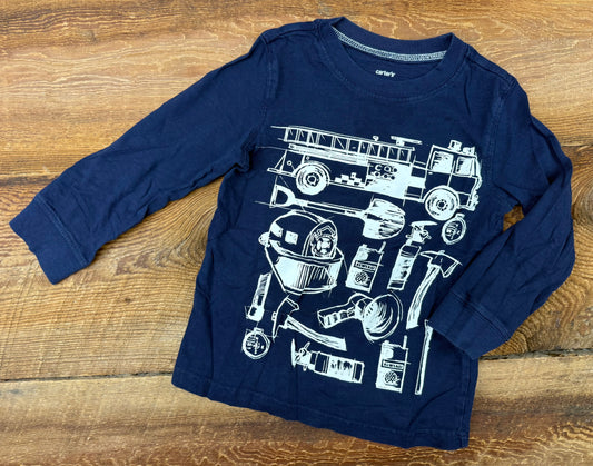 Carter's 3T Firetruck Shirt